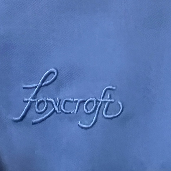 Foxcroft French Blue Blouse Size 22W - Picture 4 of 6